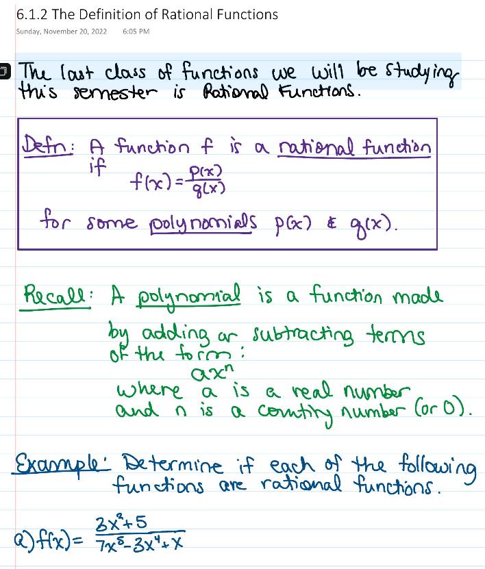 Fig. 5: Screenshot image of handwritten equations in Microsoft OneNote. 